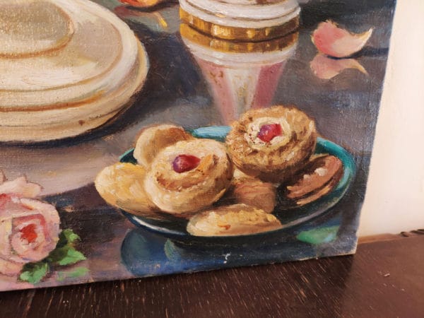 Candil - florero y pastas de te. - Imagen 4
