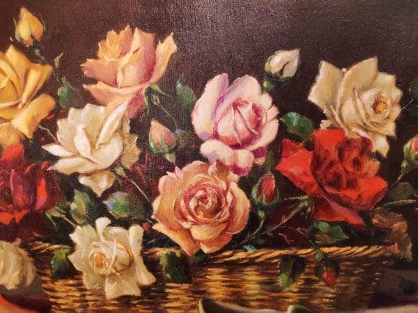 Canasto con flores - Imagen 6